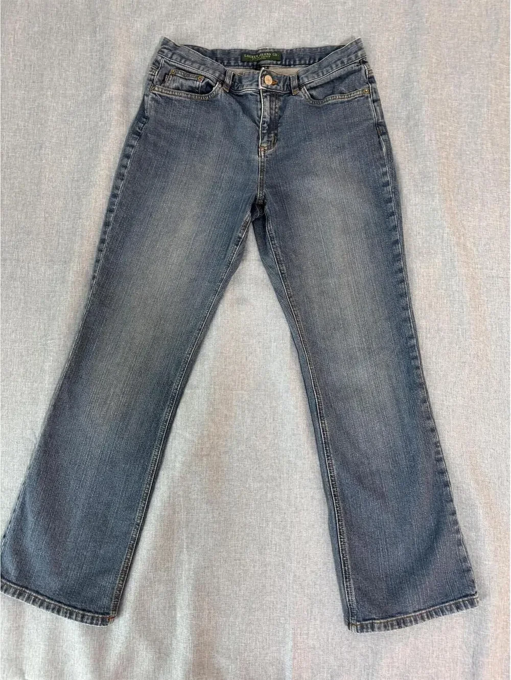 Lauren‎ Ralph Lauren Petite 8P Bootcut Jeans Classic Medium Wash